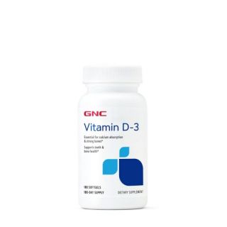 Vitamina D3 2000 UI 180 capsule GNC Natural Brand