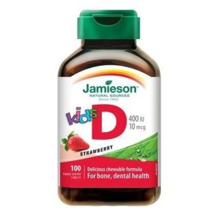 Vitamina D3 Kids masticabila 100 tablete Jamieson