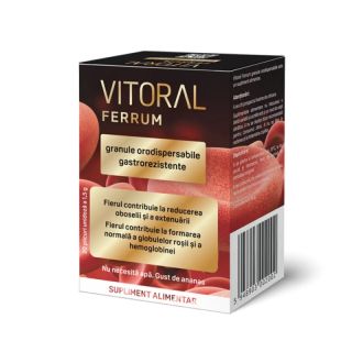 Vitoral Ferrum Adulti, granule orodispersabile, 20 plicuri