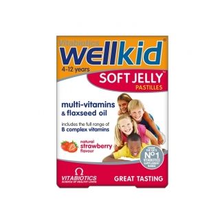 Wellkid Soft Jelly 30 jeleuri Vitabiotics