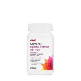 Women’s Prenatal cu Fier 120 capsule GNC Natural Brand