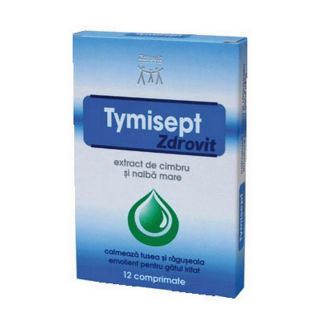Tymisept 12 comprimate Zdrovit