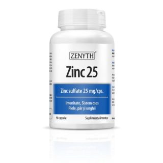 Zinc 25 mg 90 capsule Zenyth