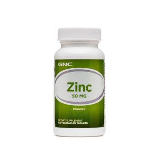 Zinc 50 mg 100 capsule GNC Natural Brand