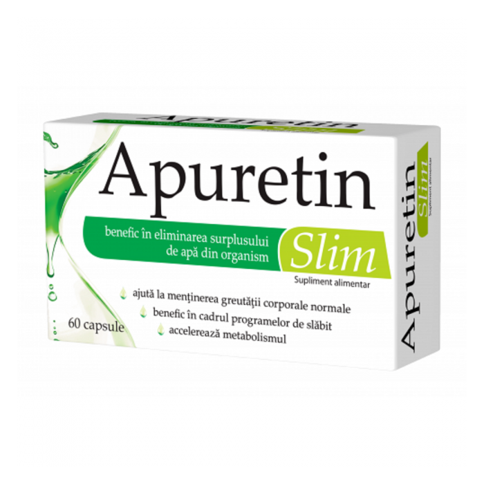 Apuretin Slim x 60 capsule | Farmacia Ardealul